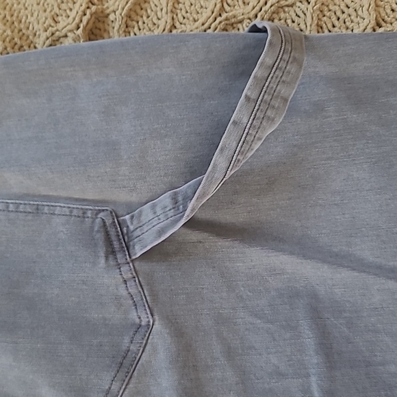 NYDJ 'Teresa' High Waist Grey Wash Utility Wide Leg Jean - Size 20W - Picture 5 of 9